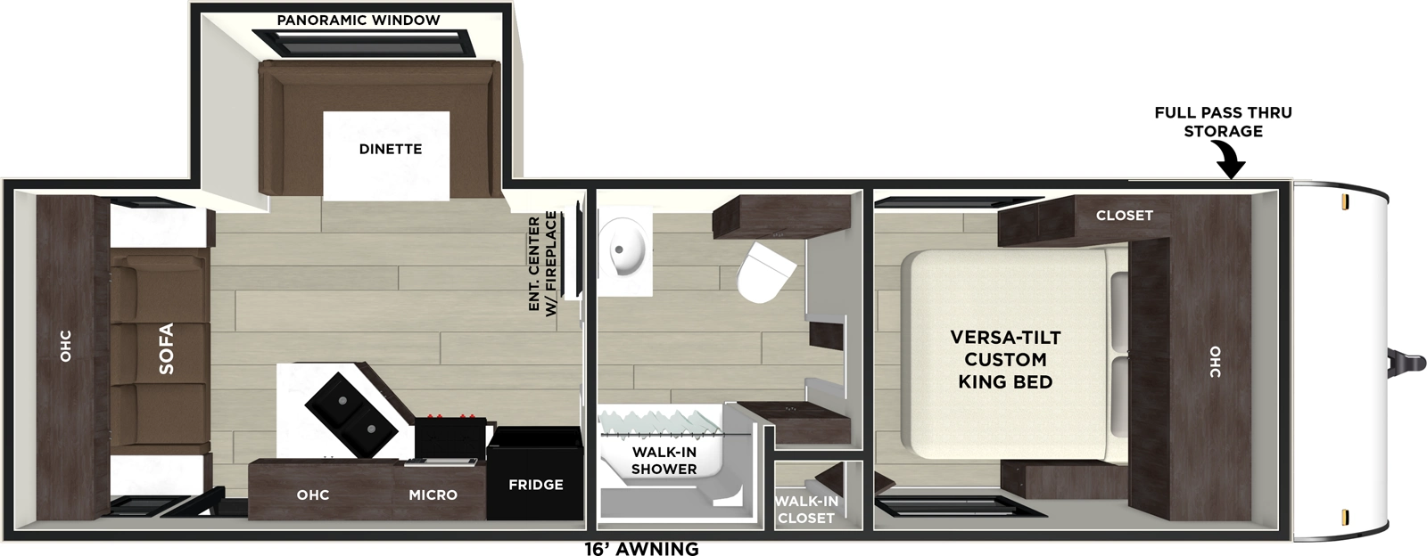 X Lite 24RLXL Floorplan